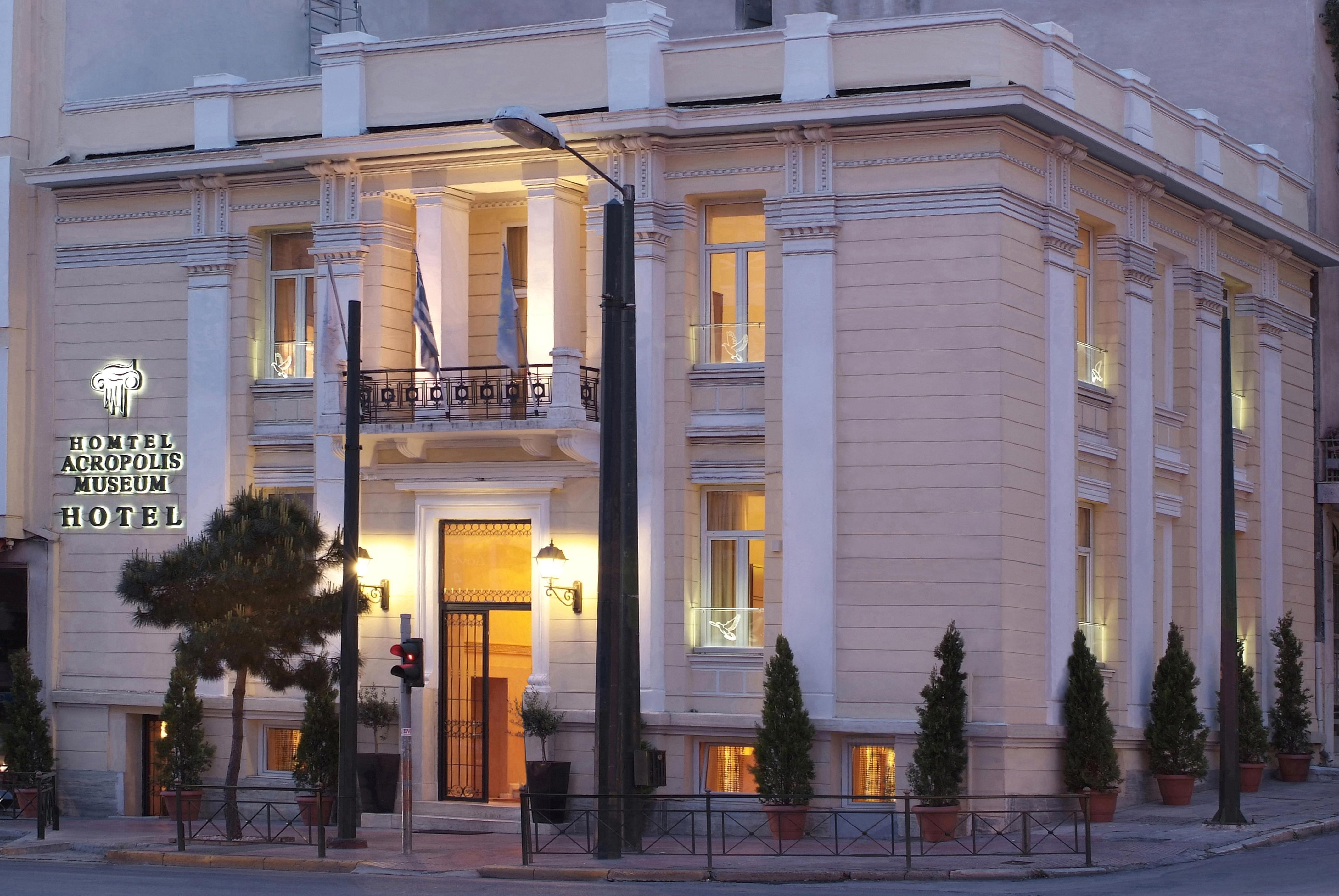 โรงแรมอโครโพลิส มิวเซี่ยมบูติค เอเธนส์ ภายนอก รูปภาพ